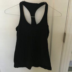 Lululemon Black Racerback Tank